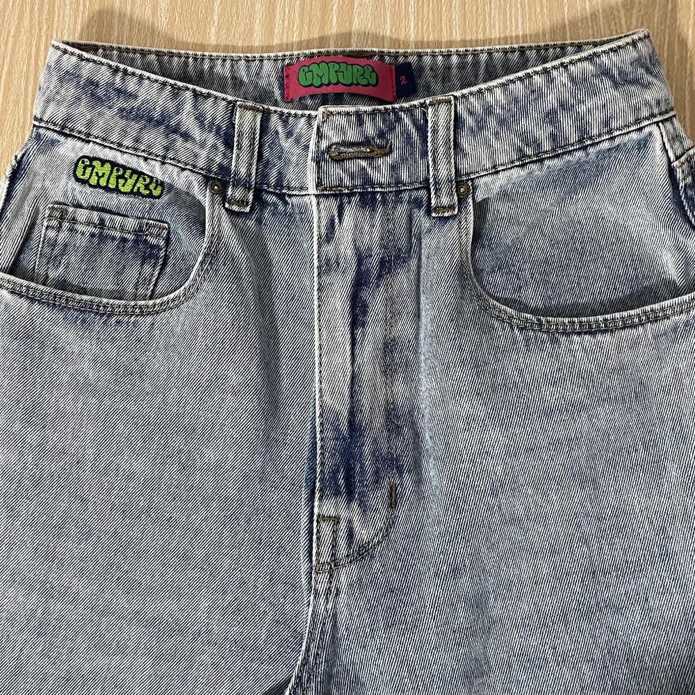Empyre Tori Billie Acid Wash Carpenter Skate Jeans